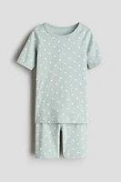Snug Fit Printed cotton pyjamas