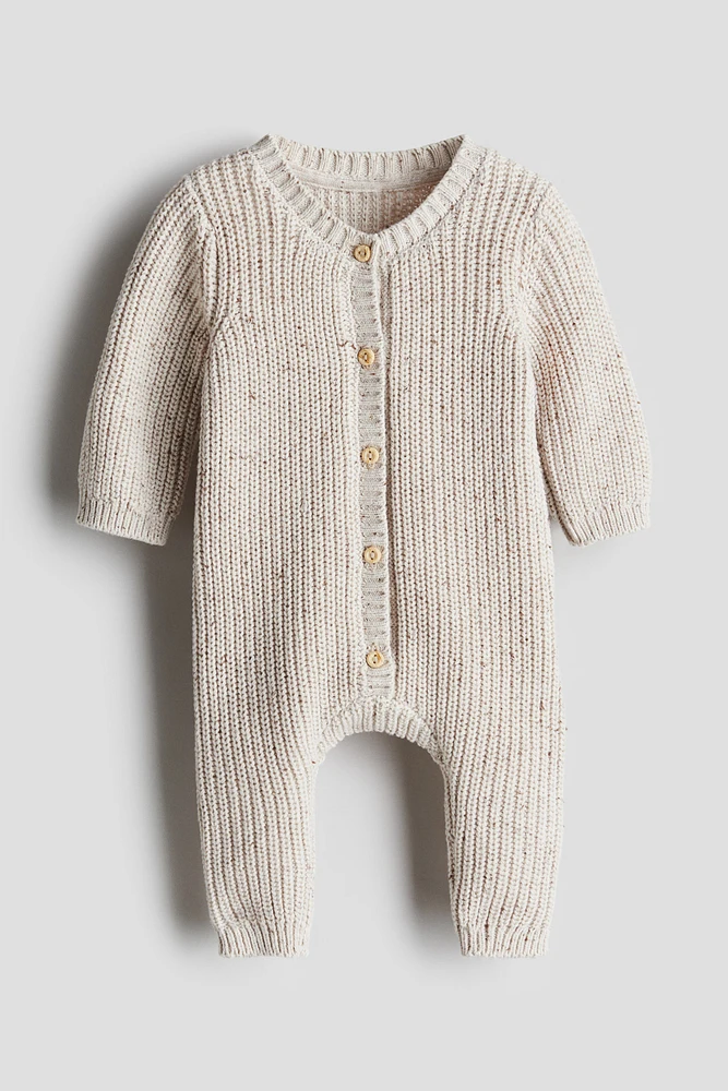 Cotton-Knit Jumpsuit