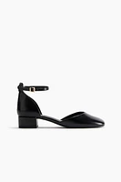 Block-heeled Mary Janes