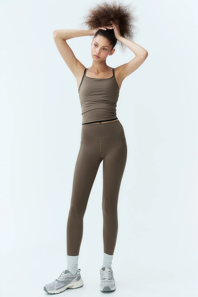 Pocket-Detail Sports Leggings DryMove™