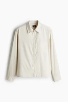 Regular-Fit Twill Overshirt