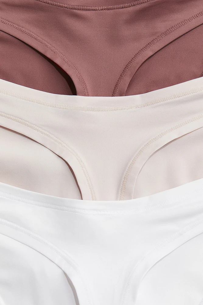 3-pack Microfiber Thong Briefs