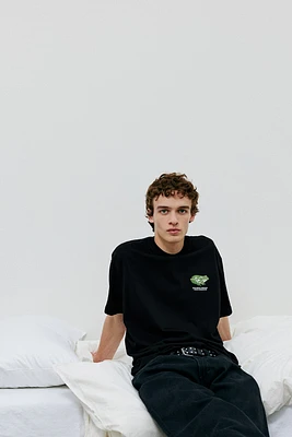 T-shirt imprimé Coupe Flottante