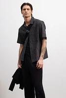 Regular-Fit Linen-Blend Resort Shirt