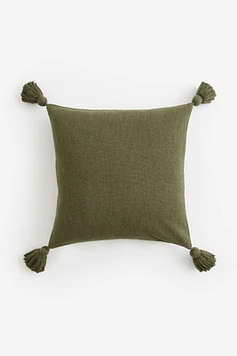 Tasseled Cushion Cover