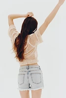 High Denim shorts