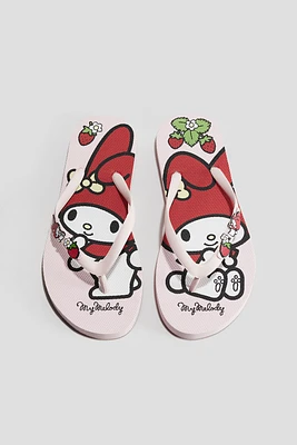 Flip-Flops with Printed Design