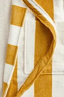 Striped Cotton Terry Bathrobe