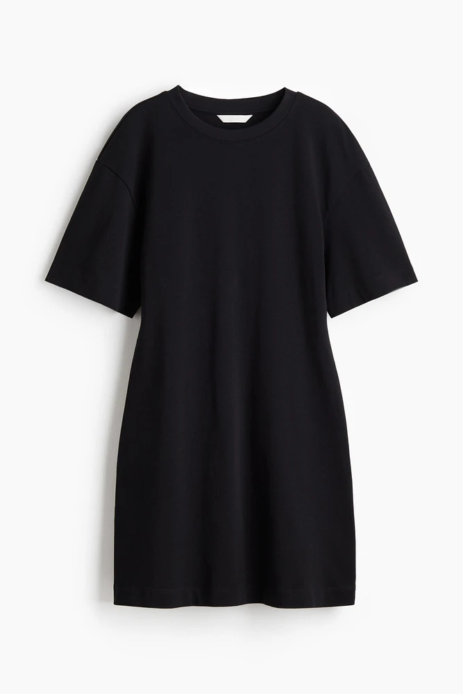 Defined-Waist T-Shirt Dress