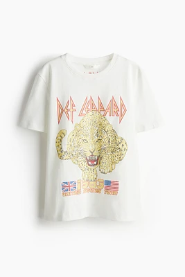 T-shirt with Motif