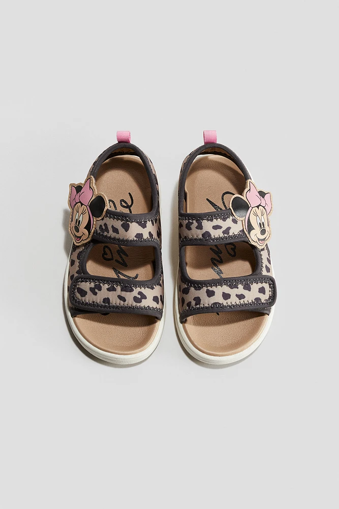 Printed Sandals Scuba Fabric