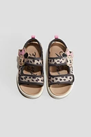Printed Sandals Scuba Fabric