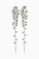 Long Cluster Earrings