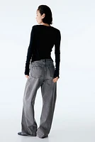 Jean large MAMA Before & After