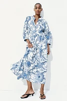 Tiered Midi Dress