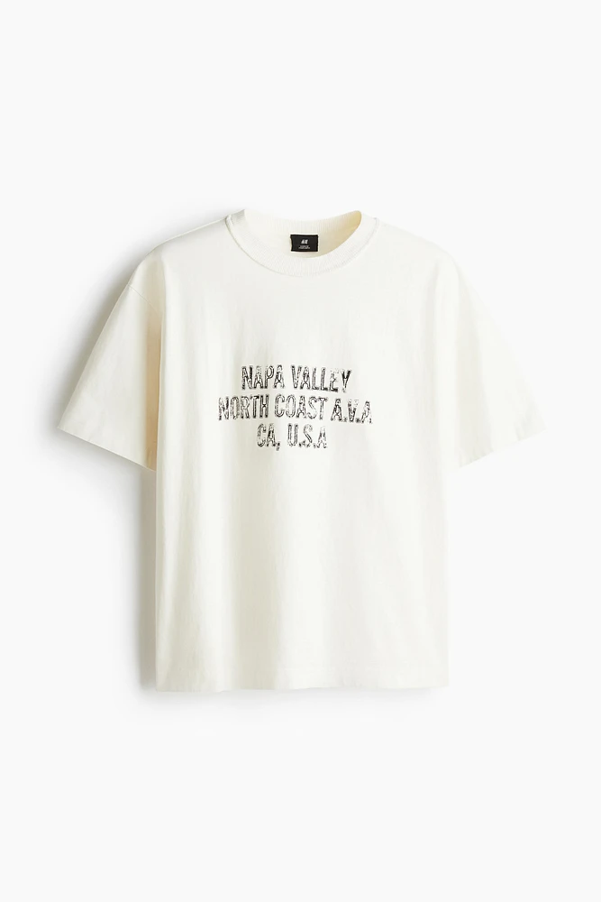 Loose-Fit Printed T-Shirt