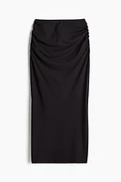 Gathered Maxi Skirt