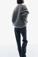 Oversized Mohair-Blend Sweater