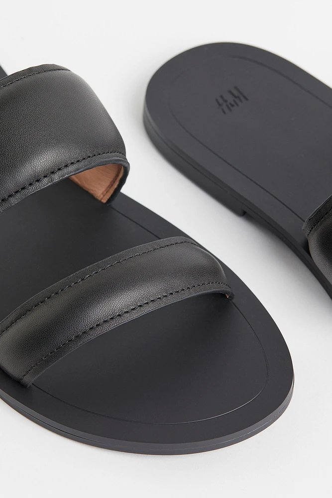 Leather Slides