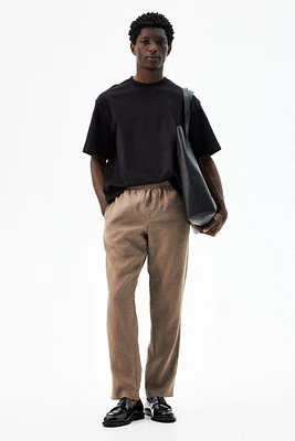 Regular-Fit Linen Pants