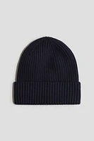 Rib-Knit Beanie