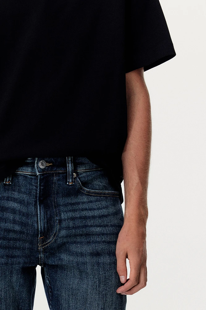 Slim Denim Shorts
