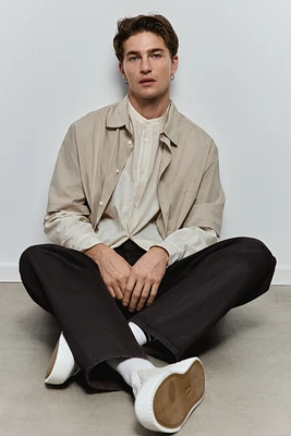 Oversized Short-Sleeved Shirt
