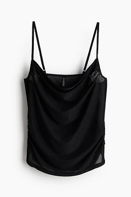 Cowl-neck Camisole Top