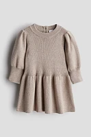 Fine-knit Cotton Dress