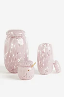 Tall Glass Jar