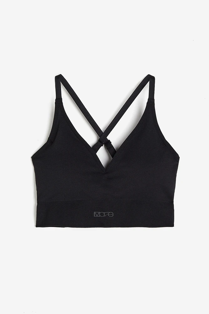 Seamless Light Support Sports Bra DryMove™