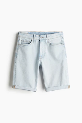 Slim Denim Shorts