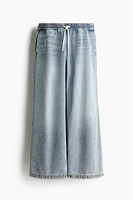 Denim Pull-on Pants