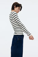 Ribbed Jersey Top