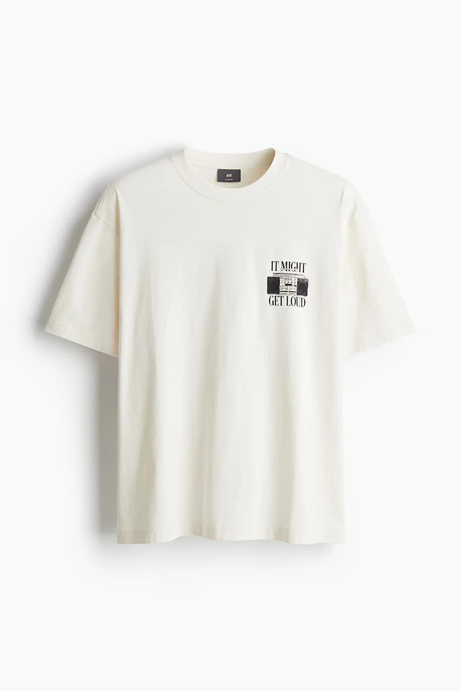 T-shirt imprimé Coupe Flottante