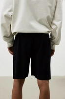 Regular Fit Pleated Shorts