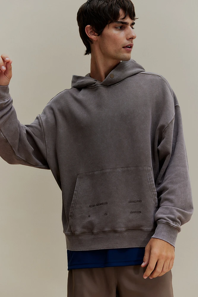 Loose-Fit Sports Hoodie