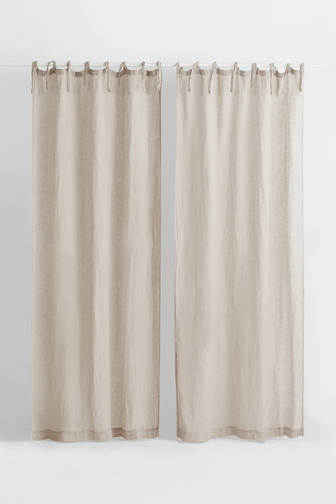 2-pack Linen Curtain Panels