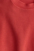 Oversized Crew-neck Sweatshirt