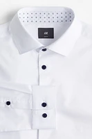 Slim Fit Premium Cotton Shirt