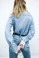 Chemise en denim