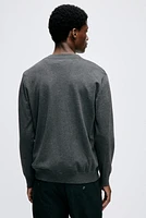 Regular Fit Fine-Knit Cardigan