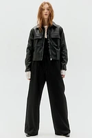 Pantalon en sergé avec cordon de serrage