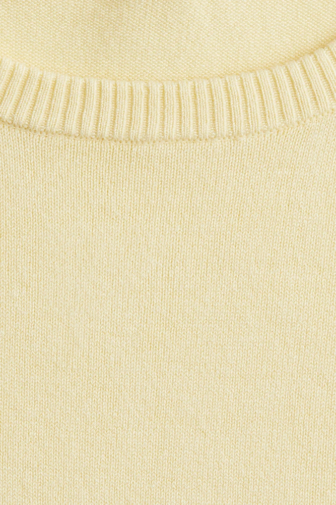 T-shirt en fin tricot