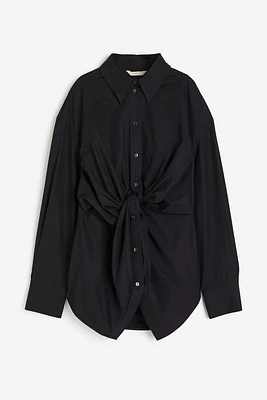 Knot-detail Shirt