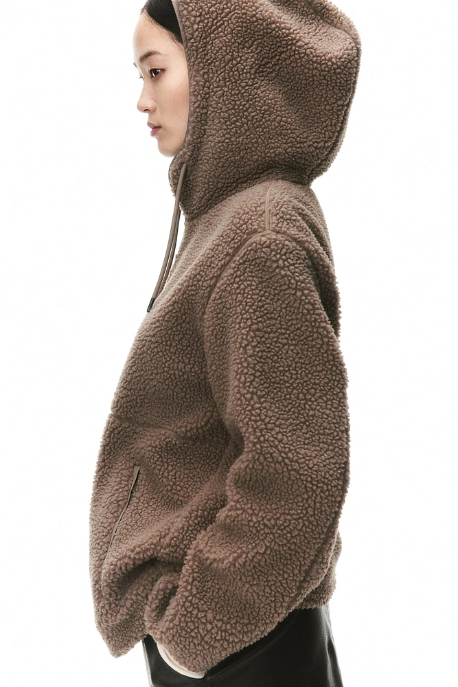 Hooded Teddy Fleece Jacket