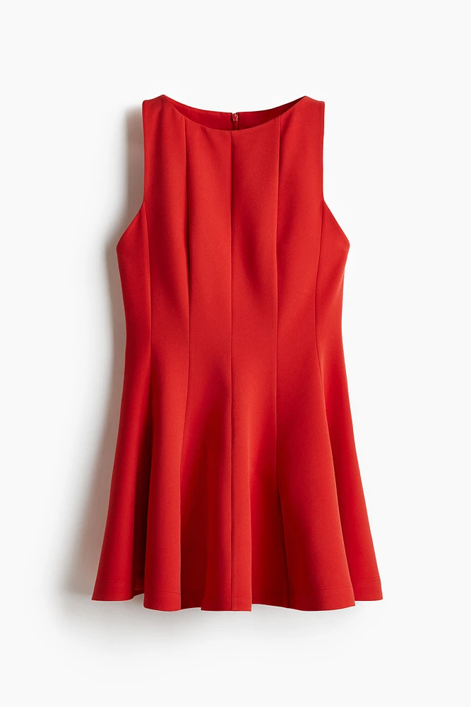 Dress with Flared Skirt