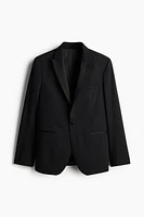 Slim Fit Wool-Blend Tuxedo Jacket