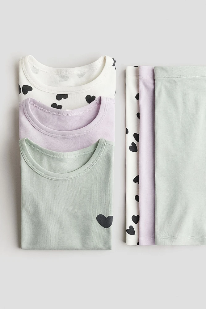 Snug Fit Printed cotton pyjamas
