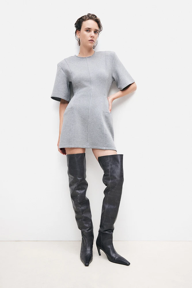 Over-the-Knee Leather Boots